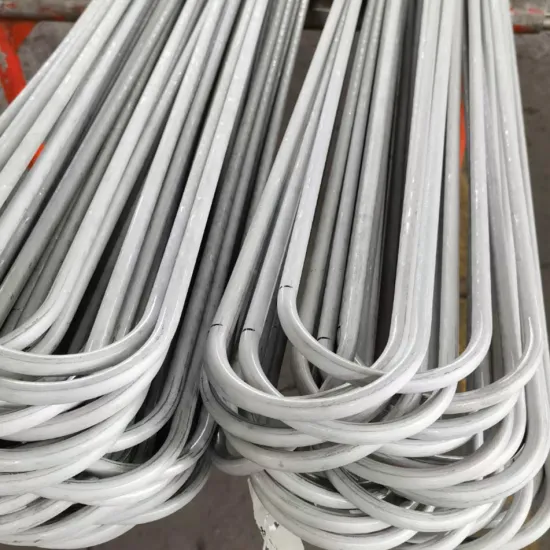 U-bend seamless steel pipe heat exchange