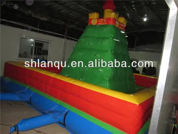 Mini Indoor Kids Inflatable Climbing Wall for Sale