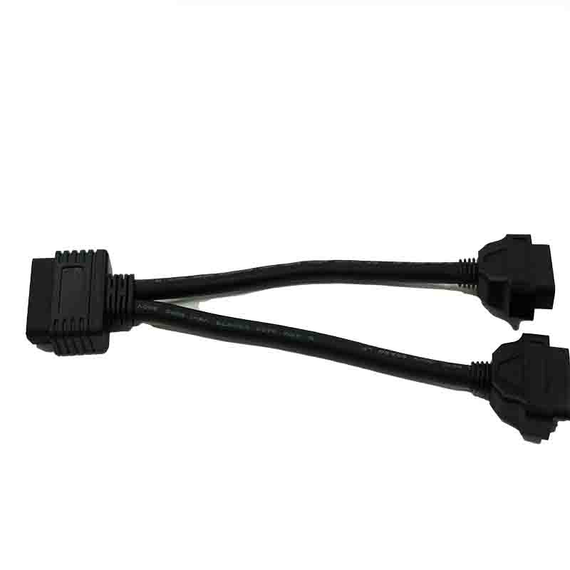 OBDII 16P male to OBDII 16P