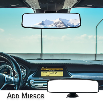 CARFU Car Accessories Wide Angle Interior Rearview Mirror for Christmas
