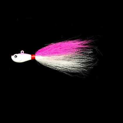 High-Quality Saltwater Fishing Jig Teasers - 3/5oz 28g Bucktail Jig Heads