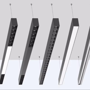 Modern 0-10V Dimmable ETL Linear LED Shop Light