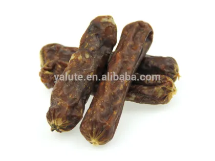Duck sausage private label dog snacks