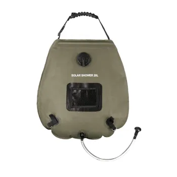 Portable Solar Heating Water Bag for Camping and Outdoor Use