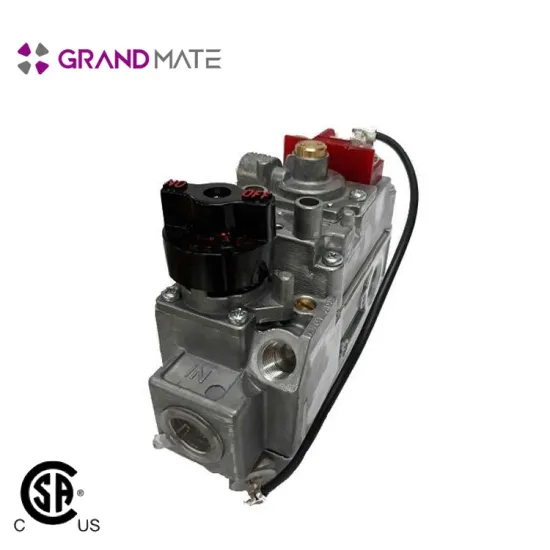 control fireplace accumulator stove gas valve