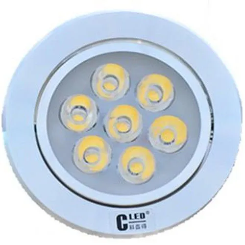Ac 110v - 260v 7w Led Recessed Ceiling Light 4inch For Office