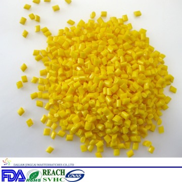 Yellow color masterbatch with ROHS and FDA