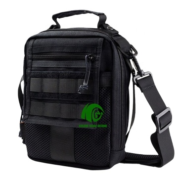 Kango Factory Tactical Gear: Black Molle Pouch untuk rig dada, tahan air