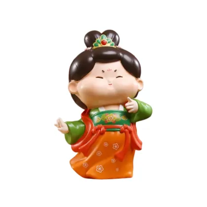 Tang Dynasty Chubby Beauty Figurines