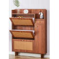 Modern MDF Shoe Cabinet with Extra Storage