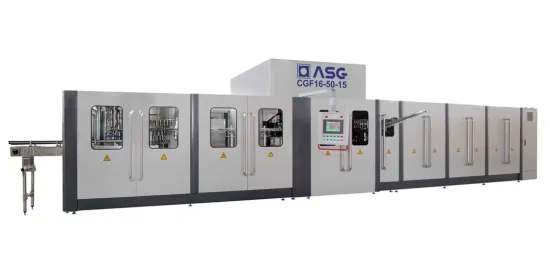 Rotary 3 In 1 Pet Bottle Blow Fill Seal Machine , Form Fill Seal Machine