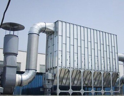 Large industrial bag filter equipment