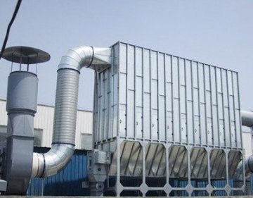 Large industrial bag filter equipment