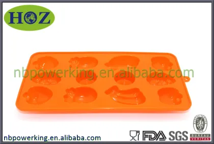 fruit shape silicone chocolate mold, silicone candy mold