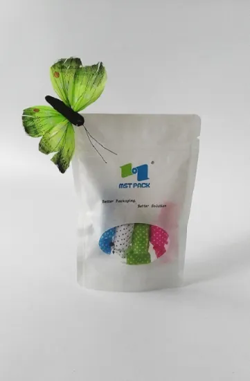 Kraft Paper Bag With Clear Window For Snacks