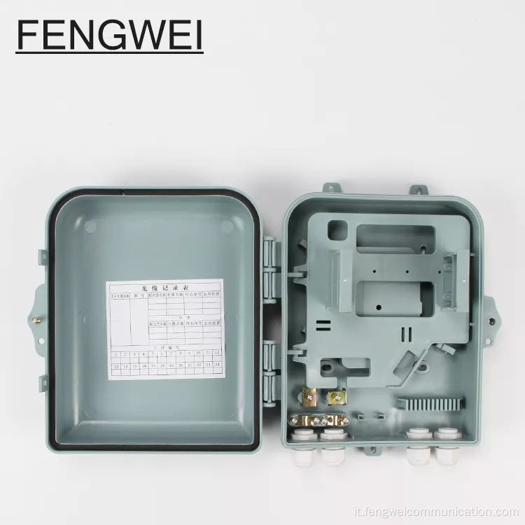 16 scatola di distribuzione in fibra ottica centrale