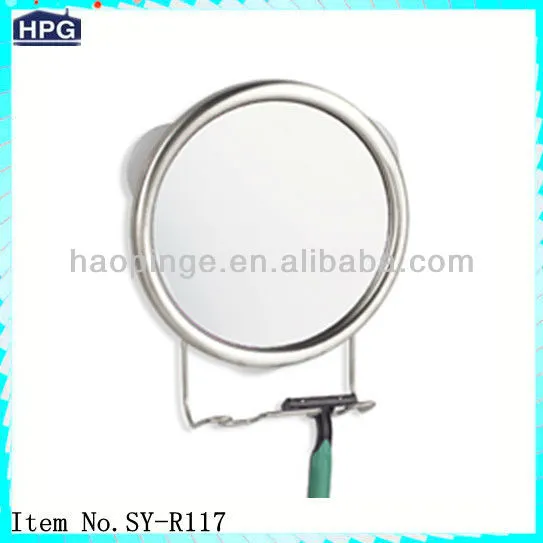 Bathroom anti-fog mirror