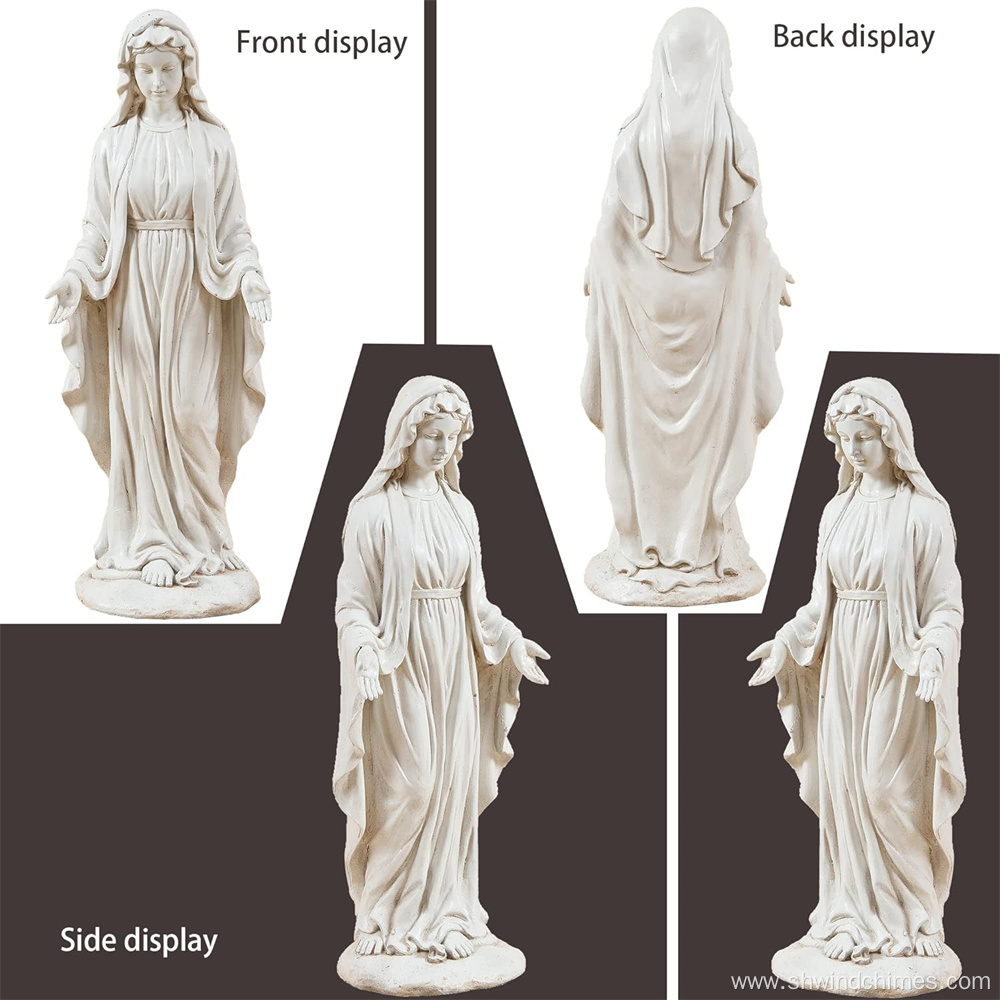 30-Inch Virgin Mary Outdoor Garden Statue