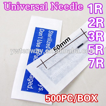 2015 China Wholesale professional traditional disposable hand made tattoo needle itself for tattooing