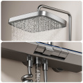 LED Digital Display Shower Faucet Set for Bathroom