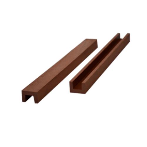 Wood Plastic Composite Cold Formed Steel Building Material WPC Accessories Manufactory