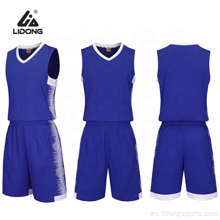 Men Basketball Uniforme de jersey de baloncesto juvenil personalizado