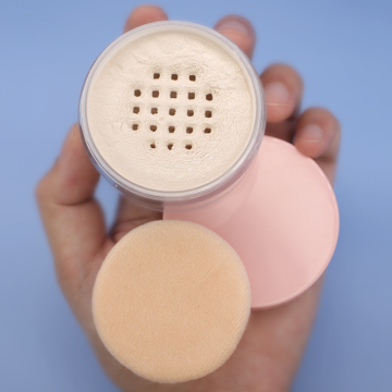 9 Colors Makeup Loose Translucent Foundation Powder with Puff