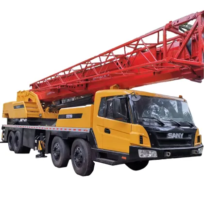 High Quality 75 Ton Sany Mobile Crane for Sale - STC800 80 Ton Used Truck Cranes