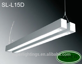 SL-L15D aluminum haning energy efficient flourescent light fixtures