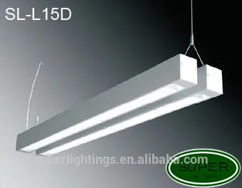 SL-L15D Aluminum double pendant fixture with T5 lamp