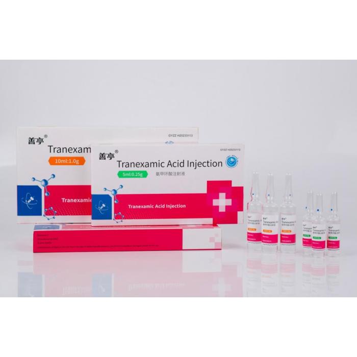Suntikan asid tranexamic 10ml: 1g