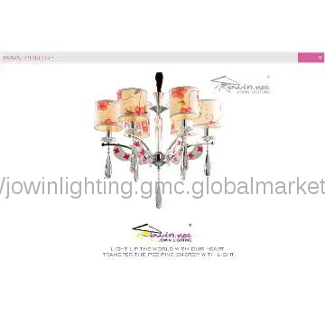 Modern Chandelier  Fabric Lighting