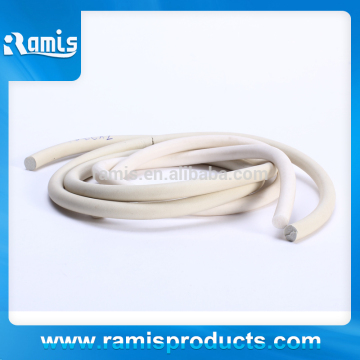 White silicone foam exrusion