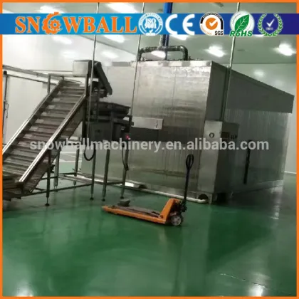 Drumstick Chicken Chicken Drumsticks IQF Tunnel Freezer Machine