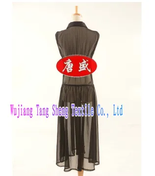 100% Recycled polyester 50D plain chiffon fabric for maxi dress,RPET CHIFFON FABRIC