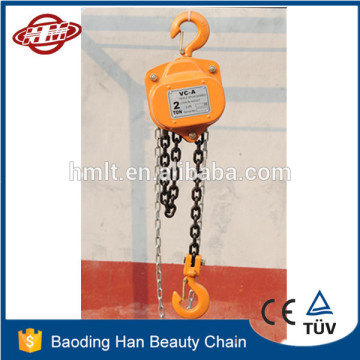 VC-A Vital Chain Pulley Block/manual chain hoist/lifting hoist/hand winch