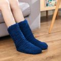 Winter Thermal Plush Thick Fuzzy Slipper Socks