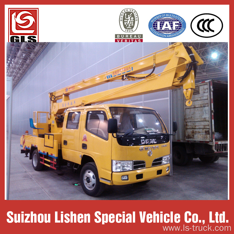 14m Height Dongfeng Aerial Platform lifting truck