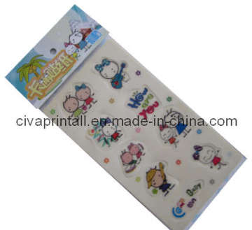 Lenticular Sticker With Fliping Image Effect (01)