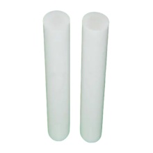 White PTFE plastic rod