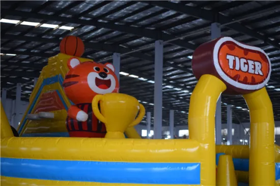 Amusement park Inflatable bouncer kids bouncing jumping playground | inflatable kids play fun park
