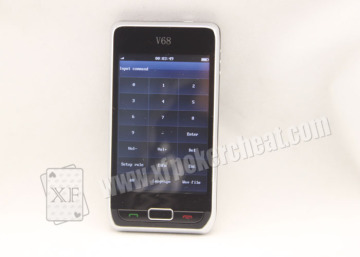 Black  Lithium V68 Poker Card Reader 3.7 Volt Battery For   Casino Cheating