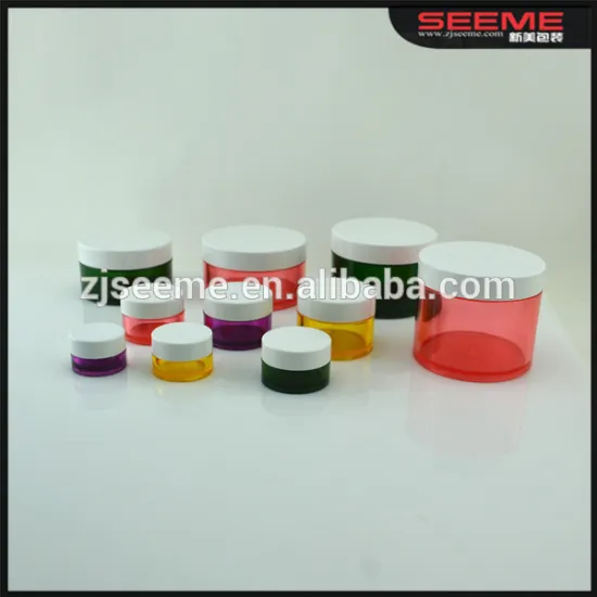 5ml plastic jar petg jar