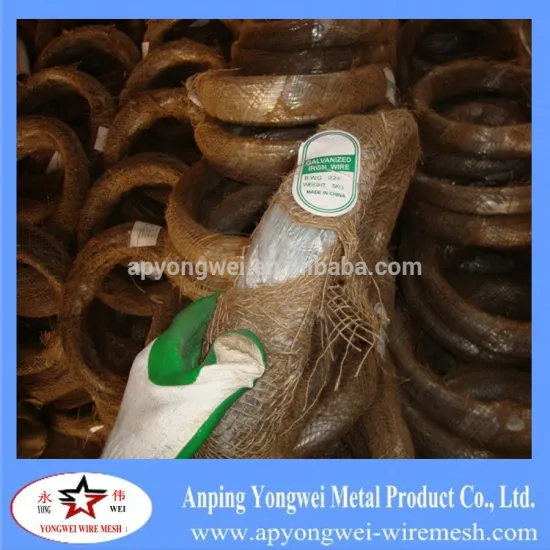 22# Electro Galvanized Iron Binding Wire /low carbon steel wire sae1006/1008/1010