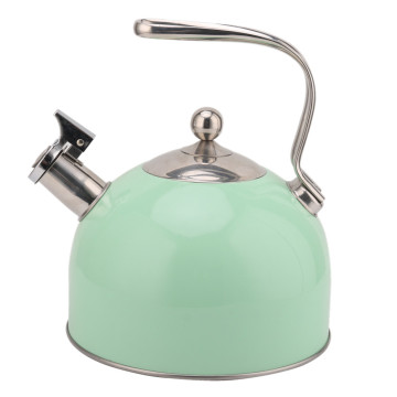 Light Green Whistling Kettle For Home