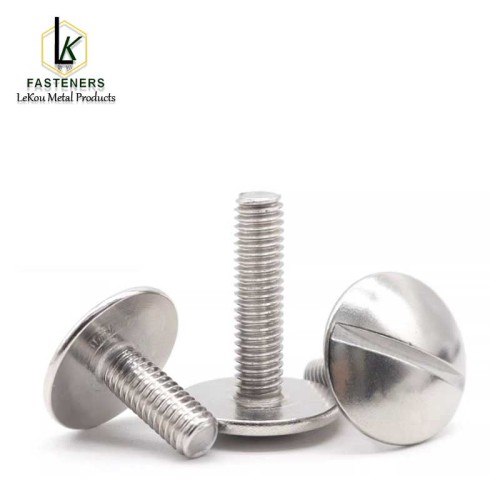 Машынны шрубавая шруба з кроквеннай галоўкай з прарэзам - нержавеючая сталь