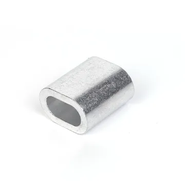 Fishing gear fishing line accessories aluminum crimp sleeve