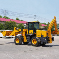 Chinese cheap 4 Wheel Towable Small Mini Backhoe Loader