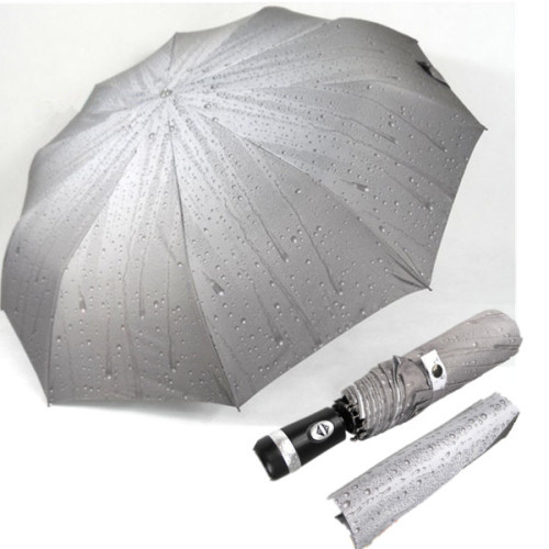 3 Fold Umbrella, Raindorp Printed Umbrella, Foldable Umbrella