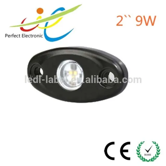 2" 9w,4 pods/set RGB color changing PHONE APP control blue tooth led rock light